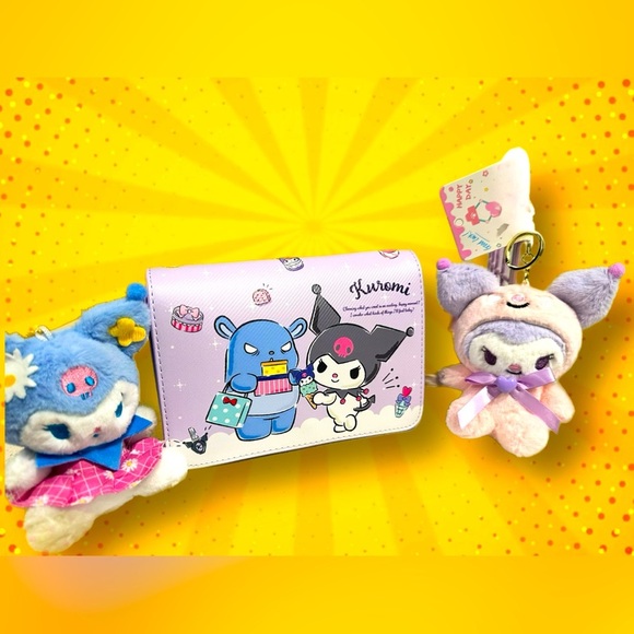 Sanrio’s Kuromi shoulder bag with choice of Bonus Gift - Picture 1 of 5